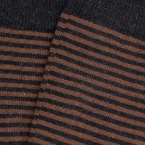 Homme Doré Doré Chaussettes^Boite cadeau de 3 paires de chaussettes homme en coton - Gris anthracite