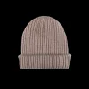 Doré Doré Bonnets^Bonnet à côtes unisexe en laine, soie et cachemire - Beige Sahara