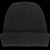 Doré Doré Bonnets^Bonnet à côtes unisexe en laine, soie et cachemire -