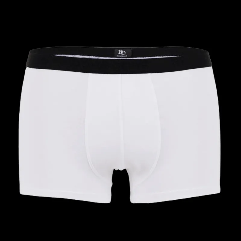 boxeur_pour_homme_en_coto_0-2.webp Doré Doré Caleçons & Boxer^Boxeur pour homme en coton stretch uni avec bande élastique siglée -