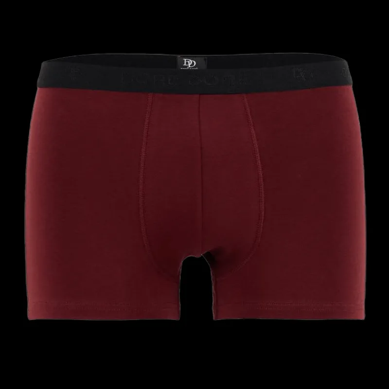 boxeur_pour_homme_en_coto_0-3.webp Doré Doré Caleçons & Boxer^Boxeur pour homme en coton stretch uni avec bande élastique siglée -