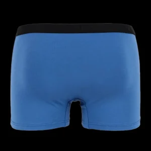 Doré Doré Caleçons & Boxer^Boxeur pour homme en coton stretch uni avec bande élastique siglée - Bleu Macadam