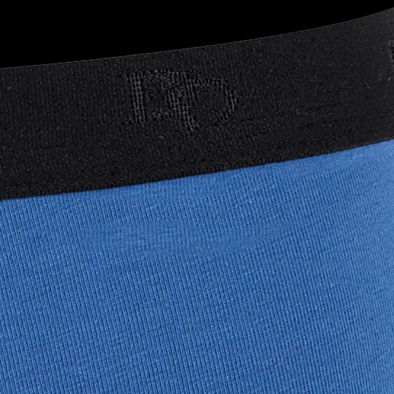 boxeur_pour_homme_en_coto_2-4.webp Doré Doré Caleçons & Boxer^Boxeur pour homme en coton stretch uni avec bande élastique siglée - Bleu Macadam