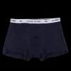 Doré Doré Caleçons & Boxer^Caleçon boxer en coton strech ultra doux - Bleu marine