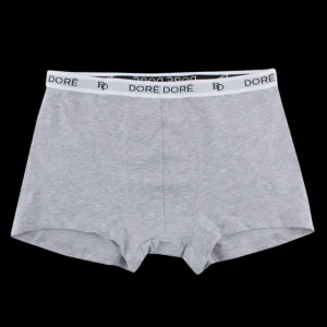 Doré Doré Caleçons & Boxer^Caleçon boxer en coton strech ultra doux - Gris