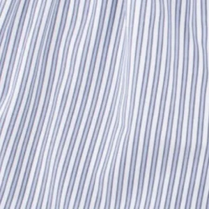 Doré Doré Caleçons & Boxer^Caleçon homme en coton - Blanc & Bleu à rayures