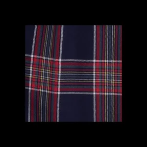 Doré Doré Caleçons & Boxer^Caleçon homme en coton à motif - Bleu marine & Jaune Moutarde