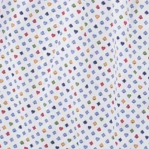 Doré Doré Caleçons & Boxer^Caleçon homme en coton à motifs - Blanc & Jaune Papaye