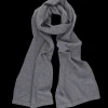 Doré Doré Écharpes^Écharpe unisexe en laine et cachemire - Gris oxford