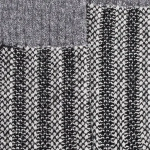 Femme Doré Doré Chaussettes^Chaussettes à côtes pour femmes en laine vierge de riz, viscose et cachemire -