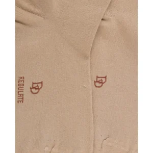 Femme Doré Doré Chaussettes^Chaussettes courtes TENCEL™ Lyocell et Modal unies pour femmes - Vert Plantain