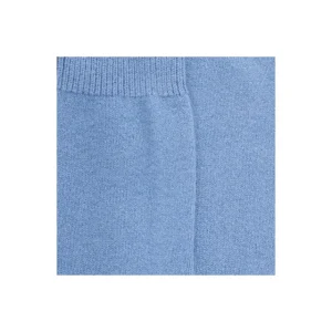 Femme Doré Doré Chaussettes^Chaussettes Douceur en laine mérinos et cachemire - Bleu ciel