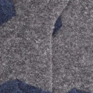 Enfant Doré Doré Chaussettes^Chaussettes enfant laine polaire - Gris et turquoise