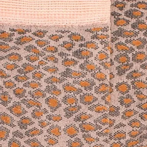 Enfant Doré Doré Chaussettes | Socquettes^Chaussettes enfant port en viscose à motif léopard stylisé - Rose