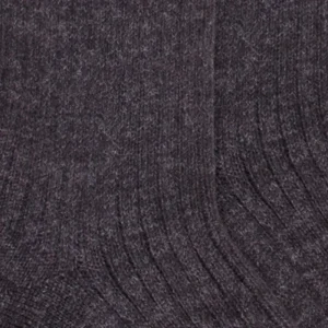 Enfant Doré Doré Chaussettes^Chaussettes enfants en laine mérinos - Gris anthracite