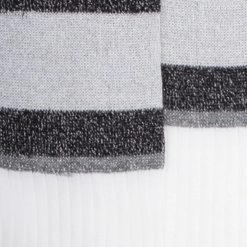 chaussettes_femme_en_fil__1-1.webp Femme Doré Doré Socquettes^Chaussettes femme en fil d'écosse avec bord contrasté en lurex