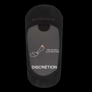 Femme Doré Doré Chaussettes Invisibles^Chaussettes femme invisible en coton et bandes anti-glisse -