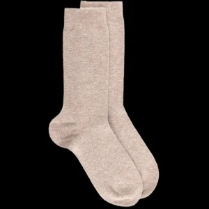 Femme Doré Doré Chaussettes^Chaussettes femme Tendresse Angora - capuccino