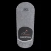 Homme Doré Doré Invisibles^Chaussettes homme invisibles en coton égyptien - Gris Rocheux