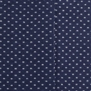 Femme Doré Doré Chaussettes Hautes^Chaussettes longues en laine pour femmes avec motifs à tirets - Bleu Caban