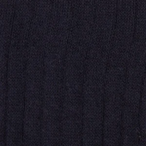 Enfant Doré Doré Collants^Collant enfant côtelé en coton doux - Bleu marine