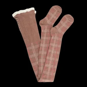Enfant Doré Doré Collants^Collant enfant en coton motif tartan - Caille