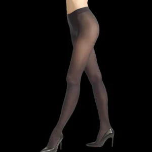 Femme Doré Doré Collants^Collant fantaisie opaque Coloré 50 deniers - Gris Pigeonnier