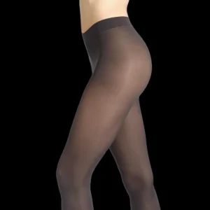 Femme Doré Doré Collants^Collant fantaisie opaque Coloré 50 deniers - Gris Pigeonnier
