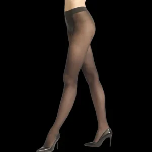 Femme Doré Doré Collants^Collant microfibre Intensité 30 deniers semi opaque - Gris anthracite