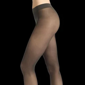 Femme Doré Doré Collants^Collant microfibre Intensité 30 deniers semi opaque - Gris anthracite