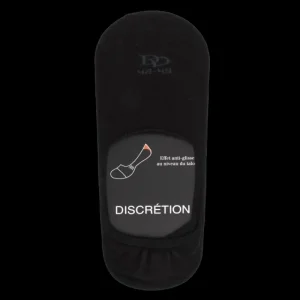 Homme Doré Doré Invisibles^Lot de 7 paires de Chaussettes invisibles homme en coton et bandes anti-glisse -