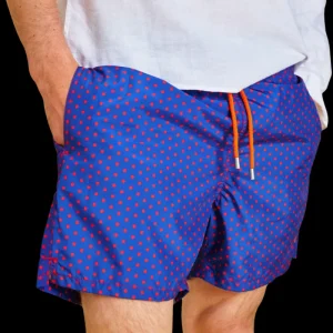 Doré Doré Shorts De Bain^Maillot de bain - à pois rouges