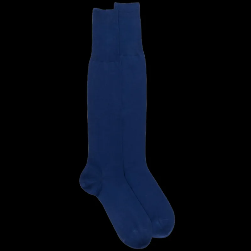 mi_bas_homme__fil_dcosse__0.webp Homme Doré Doré Chaussettes Hautes^Mi bas homme 100% fil d'écosse maille jersey - Bleu voilier