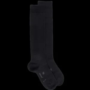 Femme Doré Doré Chaussettes Hautes^Mi-bas femme Sensation en laine et coton -