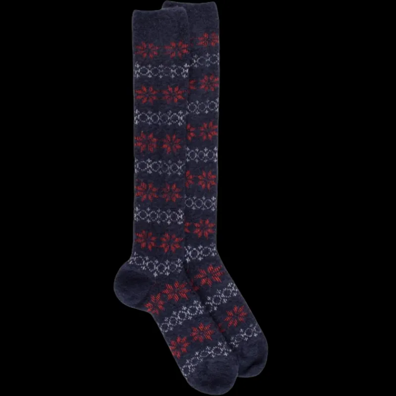 mibas_grecques_en_laine_p_0.webp Homme Doré Doré Chaussettes Hautes^Mi-bas grecques en laine polaire - Marine