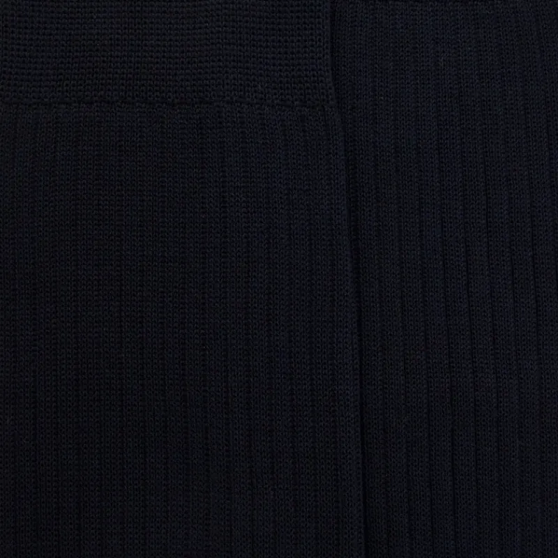 mibas_homme_ctels__fil_dc_1-4.webp Homme Doré Doré Chaussettes Hautes^Mi-bas homme côtelés 100% fil d'écosse - Bleu marine foncé