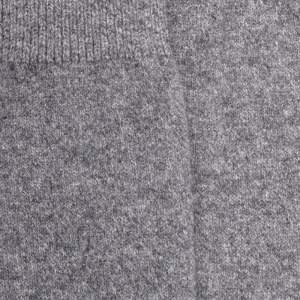Homme Doré Doré Chaussettes Hautes^Mi-bas homme douceur en laine et cachemire - Gris oxford