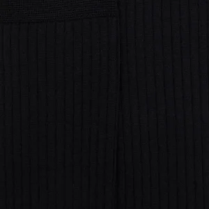 Homme Doré Doré Chaussettes Hautes^Mi-bas homme luxe à côtes en laine mérinos extra fine -