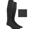 Homme Doré Doré Chaussettes Hautes^Mi-bas homme luxe 100% fil d'Ecosse extra fin - Gris foncé