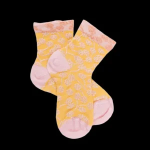 Enfant Doré Doré Socquettes^Socquettes enfant en viscose - Marguerite