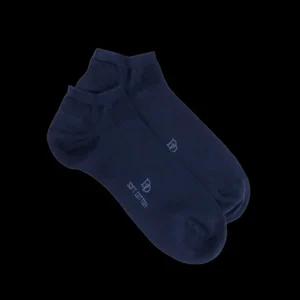 Homme Doré Doré Socquettes^Socquettes homme en coton doux - Bleu marine