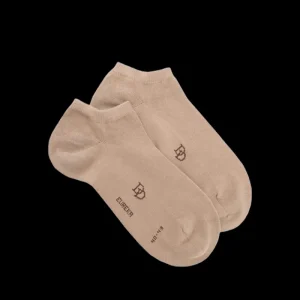 Homme Doré Doré Socquettes^Socquettes homme en coton égyptien - Beige