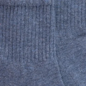 Homme Doré Doré Socquettes^Socquettes homme en coton avec semelle confort - Bleu Croisette