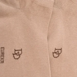 Homme Doré Doré Socquettes^Socquettes homme en coton égyptien - Beige