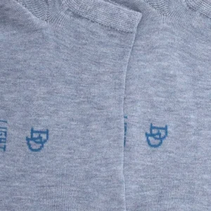 Homme Doré Doré Socquettes^Socquettes homme en fil d'Écosse - Bleu Glacier