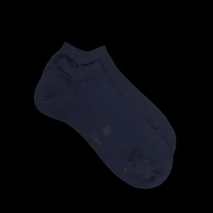Homme Doré Doré Socquettes^Socquettes homme Light en coton - Bleu marine