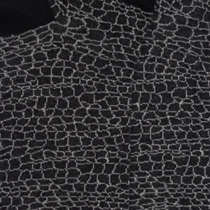 Femme Doré Doré Socquettes^Socquettes pour femmes en fil d'Ecosse à motifs crocodile -