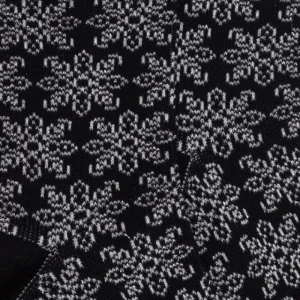 Femme Doré Doré Socquettes^Socquettes pour femmes en fil d'Ecosse à motifs de mandalas avec effet scintillant. -