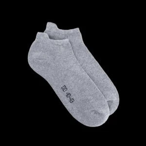 Homme Doré Doré Socquettes^Socquettes sport homme en coton à bouclettes - Gris clair