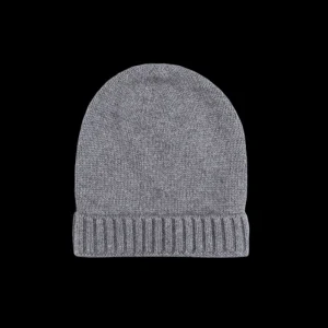 Doré Doré Bonnets^Bonnet en laine mérinos et cachemire - Gris